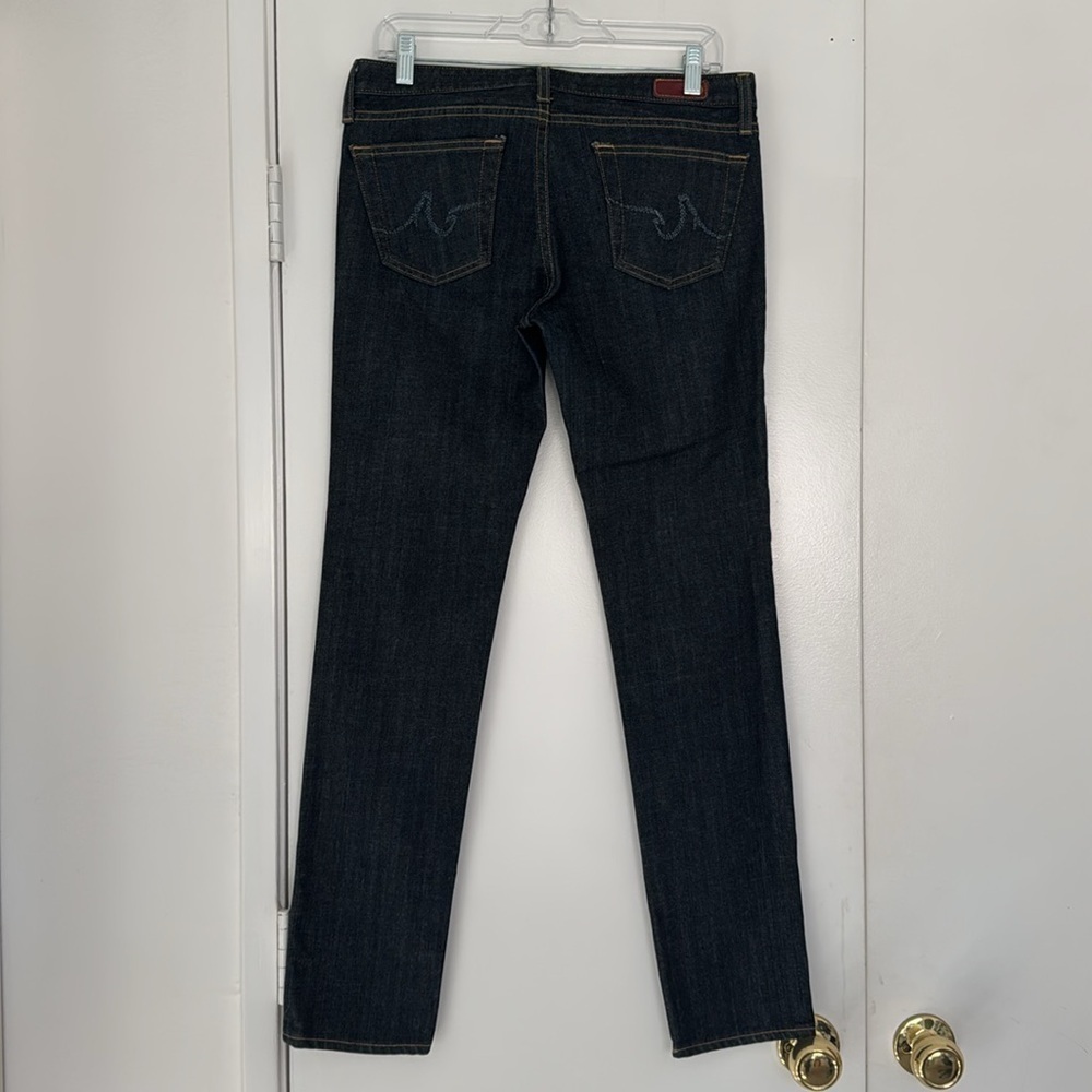 ag Adriano Goldschmied “the stilt” straight leg dark wash jeans size 29R - Picture 15 of 16
